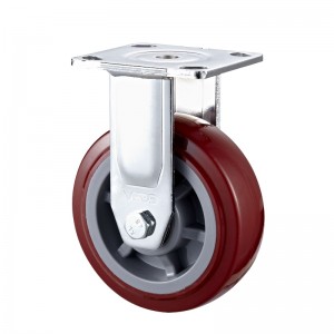 Heavy Duty - Chrome plated housing with Black TPE wheel1