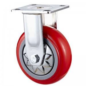 Heavy Duty - Chrome plated housing with Black TPE wheel7