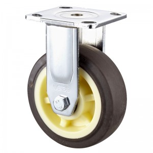 Heavy Duty - Chrome plated housing with Black TPE wheel10