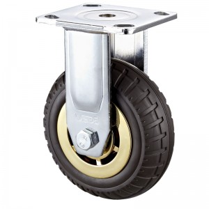 Heavy Duty - Chrome plated housing with Black TPE wheel11