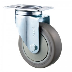 Medium Duty - Chrome plated housing with gray Diamand TPE wheel01