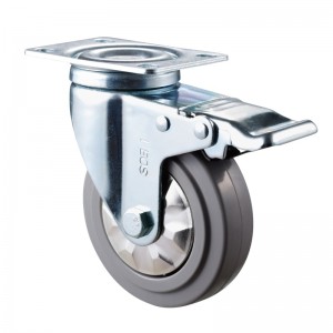 Medium Duty - Chrome plated housing with gray Diamand TPE wheel02