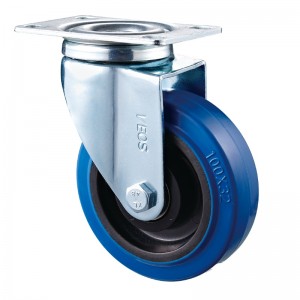 Medium Duty - Chrome plated housing with Blue2 Diamand TPE wheel